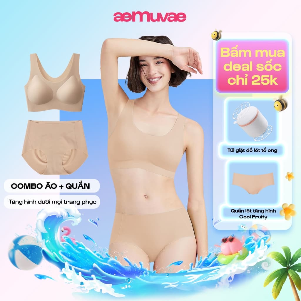 Set Nội Y Không Viền Fruity